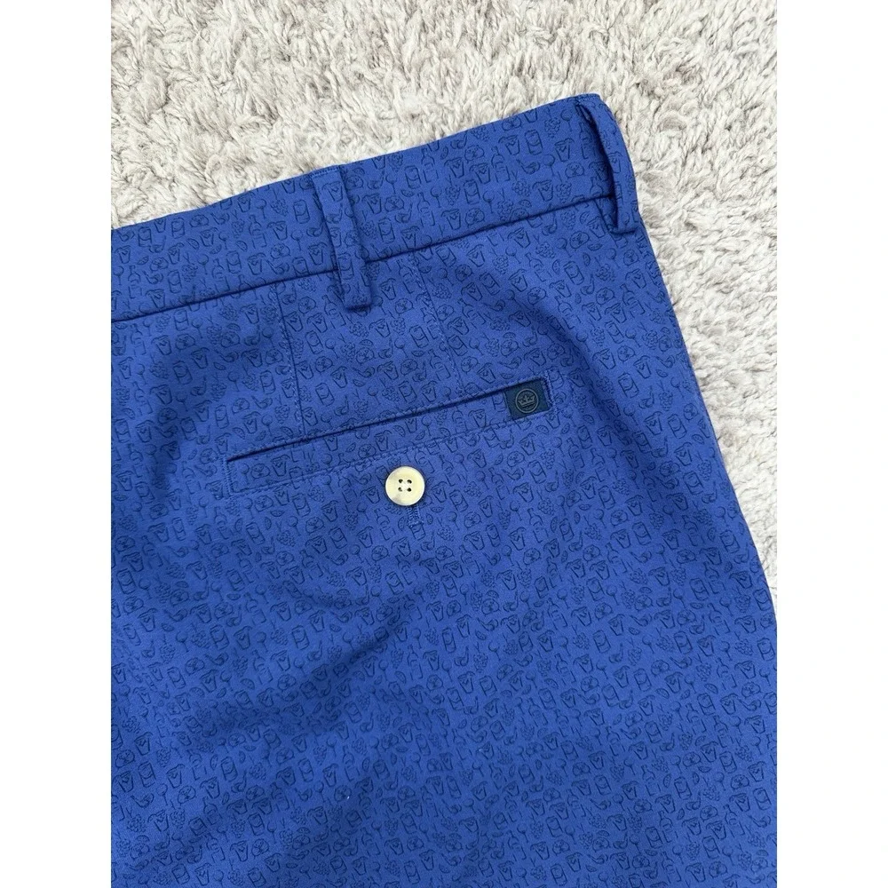 Men's Peter Millar Shorts Salem Performance Cocktail Print Size 38